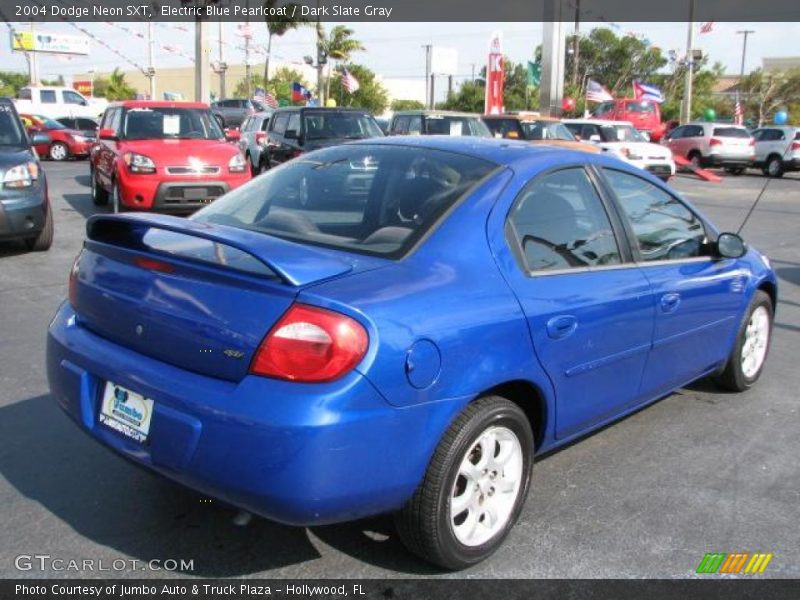 Electric Blue Pearlcoat / Dark Slate Gray 2004 Dodge Neon SXT