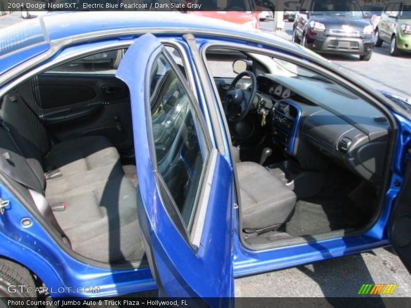Electric Blue Pearlcoat / Dark Slate Gray 2004 Dodge Neon SXT