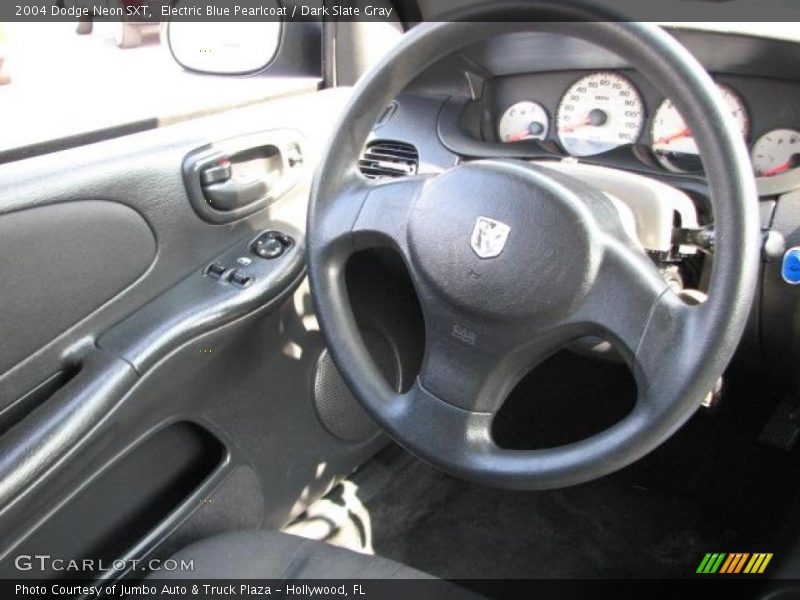 Electric Blue Pearlcoat / Dark Slate Gray 2004 Dodge Neon SXT