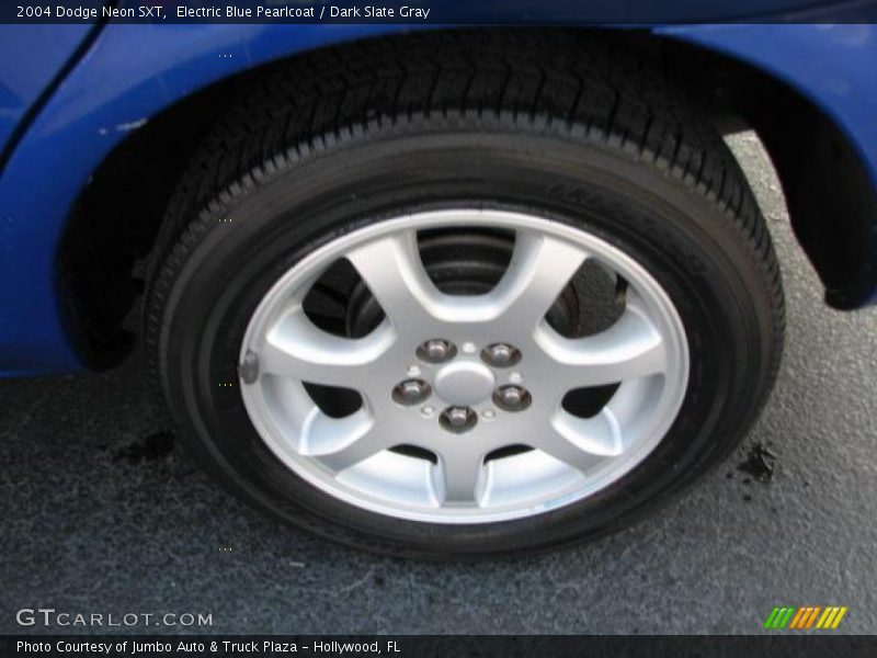 Electric Blue Pearlcoat / Dark Slate Gray 2004 Dodge Neon SXT