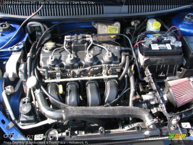 Electric Blue Pearlcoat / Dark Slate Gray 2004 Dodge Neon SXT