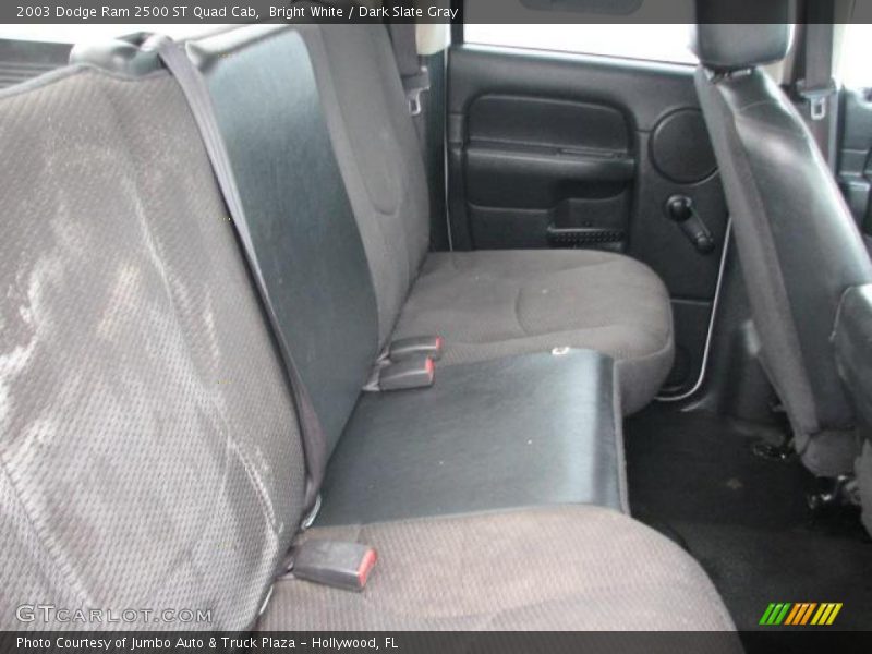 Bright White / Dark Slate Gray 2003 Dodge Ram 2500 ST Quad Cab
