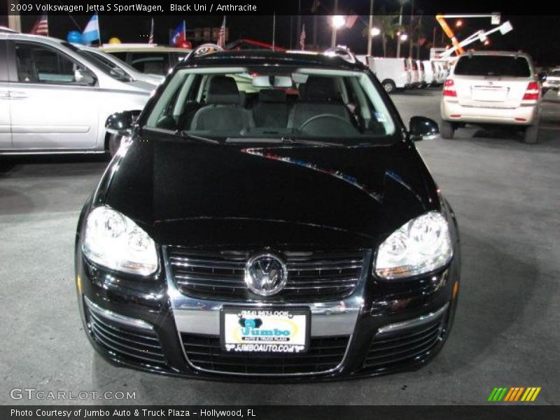 Black Uni / Anthracite 2009 Volkswagen Jetta S SportWagen