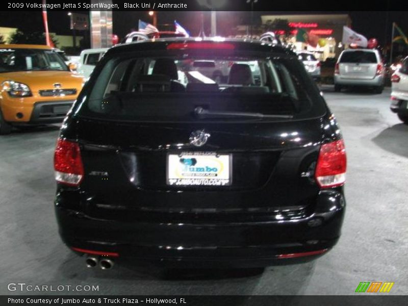 Black Uni / Anthracite 2009 Volkswagen Jetta S SportWagen