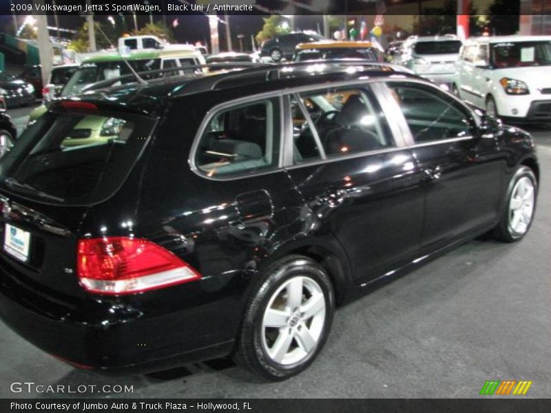 Black Uni / Anthracite 2009 Volkswagen Jetta S SportWagen