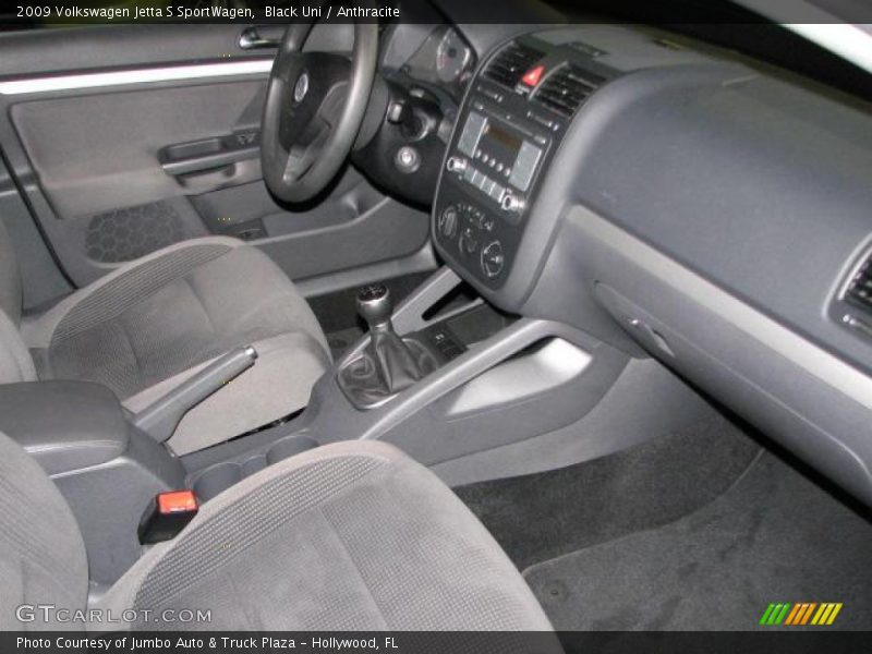 Black Uni / Anthracite 2009 Volkswagen Jetta S SportWagen
