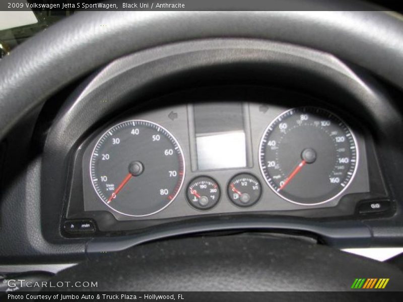 Black Uni / Anthracite 2009 Volkswagen Jetta S SportWagen