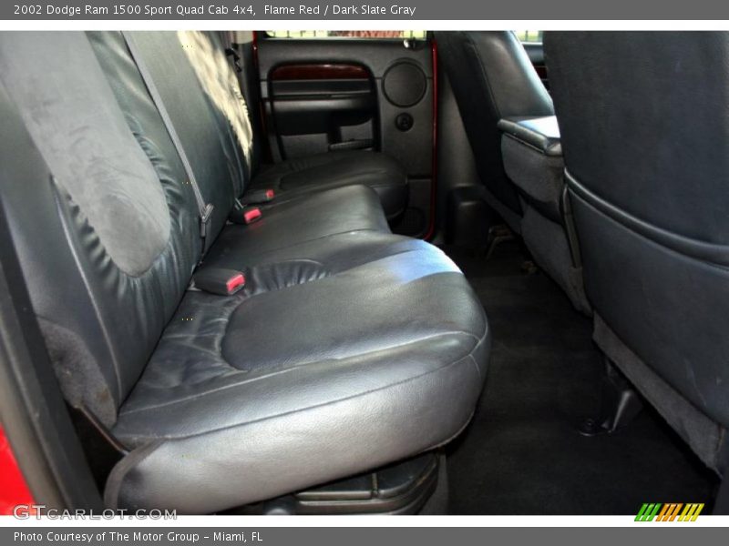 Flame Red / Dark Slate Gray 2002 Dodge Ram 1500 Sport Quad Cab 4x4