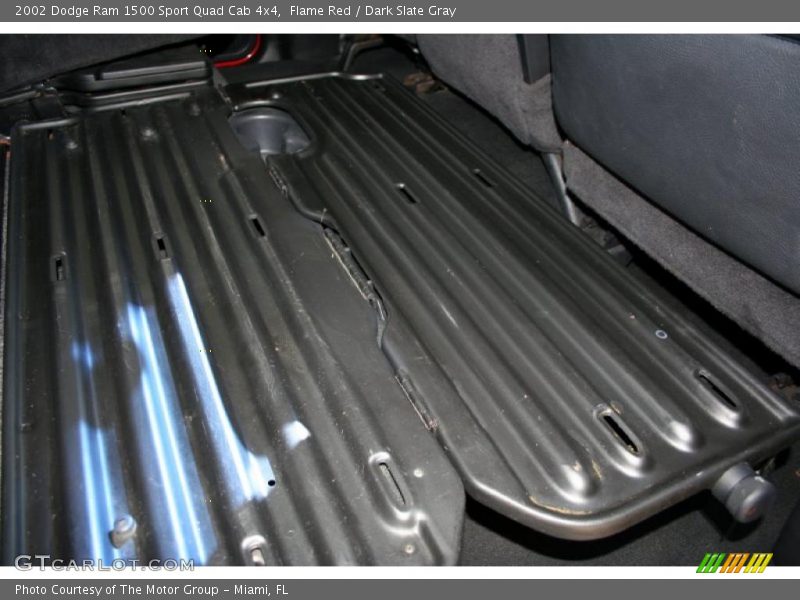 Flame Red / Dark Slate Gray 2002 Dodge Ram 1500 Sport Quad Cab 4x4