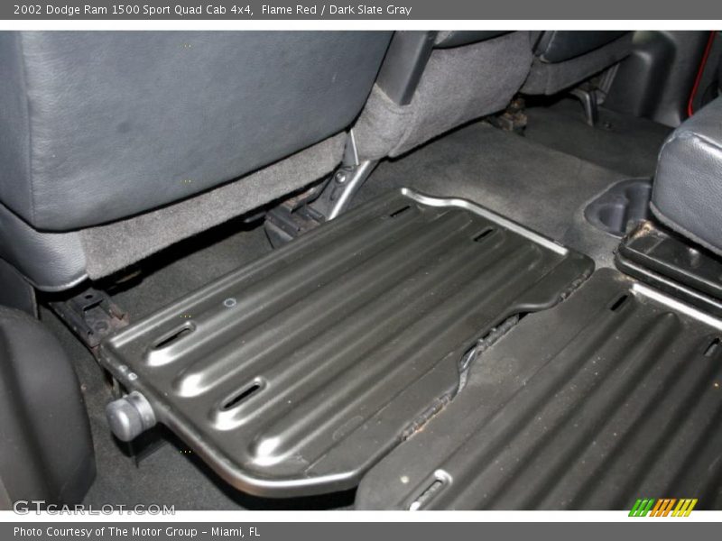 Flame Red / Dark Slate Gray 2002 Dodge Ram 1500 Sport Quad Cab 4x4
