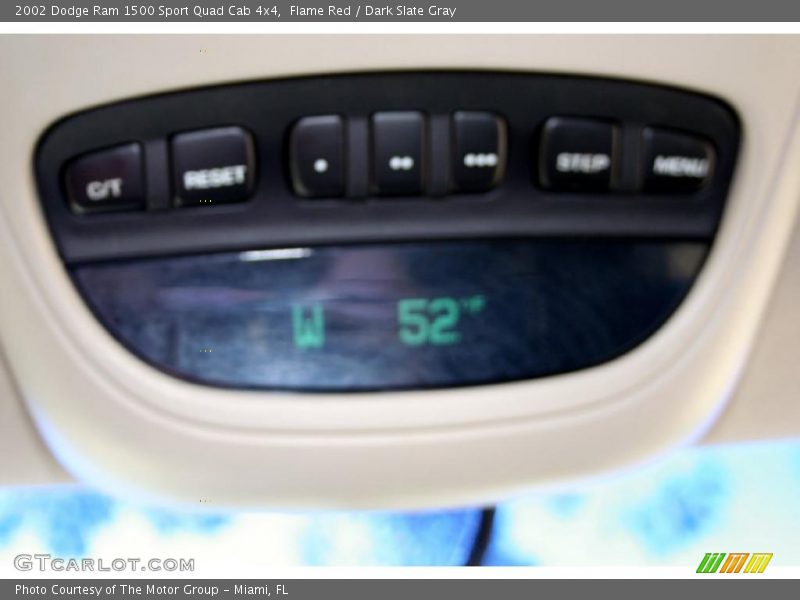 Flame Red / Dark Slate Gray 2002 Dodge Ram 1500 Sport Quad Cab 4x4