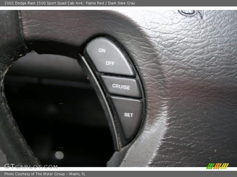 Flame Red / Dark Slate Gray 2002 Dodge Ram 1500 Sport Quad Cab 4x4