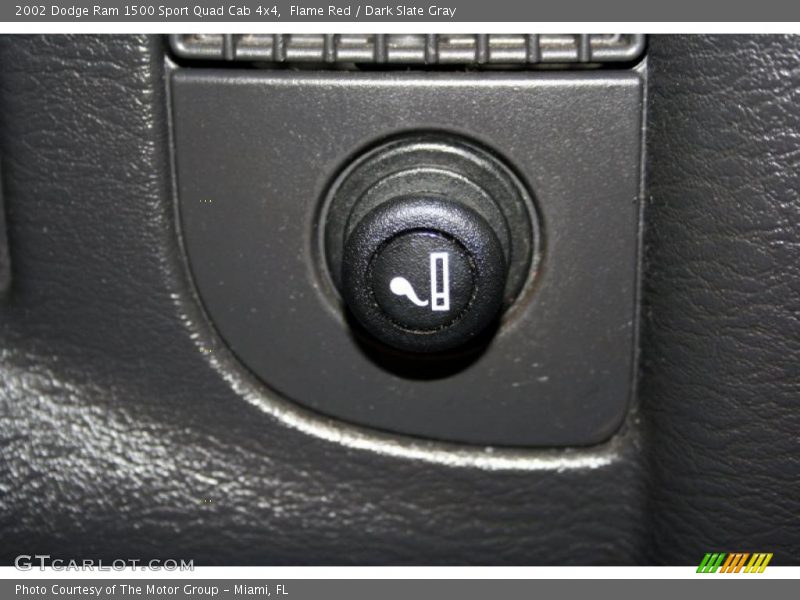 Flame Red / Dark Slate Gray 2002 Dodge Ram 1500 Sport Quad Cab 4x4