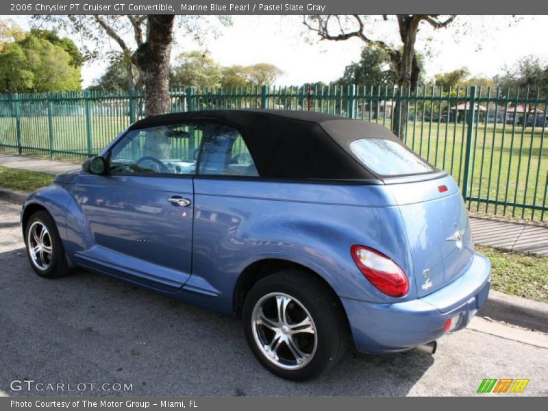 Marine Blue Pearl / Pastel Slate Gray 2006 Chrysler PT Cruiser GT Convertible