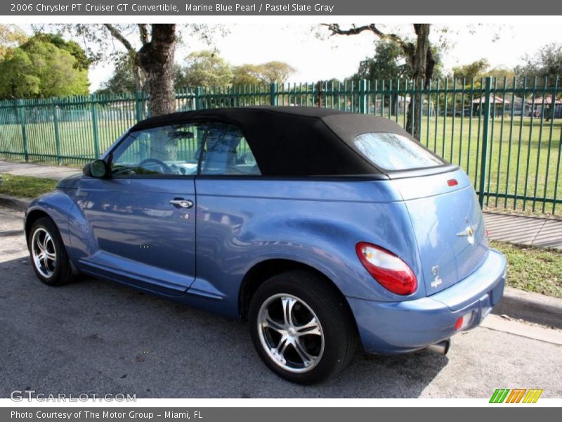 Marine Blue Pearl / Pastel Slate Gray 2006 Chrysler PT Cruiser GT Convertible