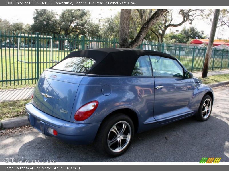 Marine Blue Pearl / Pastel Slate Gray 2006 Chrysler PT Cruiser GT Convertible