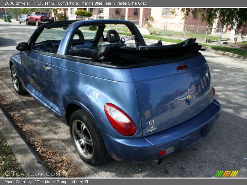Marine Blue Pearl / Pastel Slate Gray 2006 Chrysler PT Cruiser GT Convertible