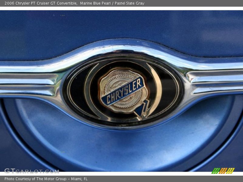 Marine Blue Pearl / Pastel Slate Gray 2006 Chrysler PT Cruiser GT Convertible