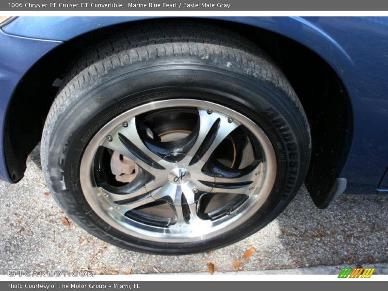 Custom Wheels of 2006 PT Cruiser GT Convertible