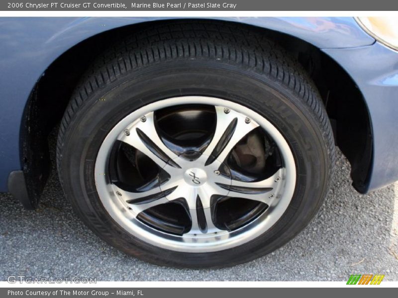 Marine Blue Pearl / Pastel Slate Gray 2006 Chrysler PT Cruiser GT Convertible