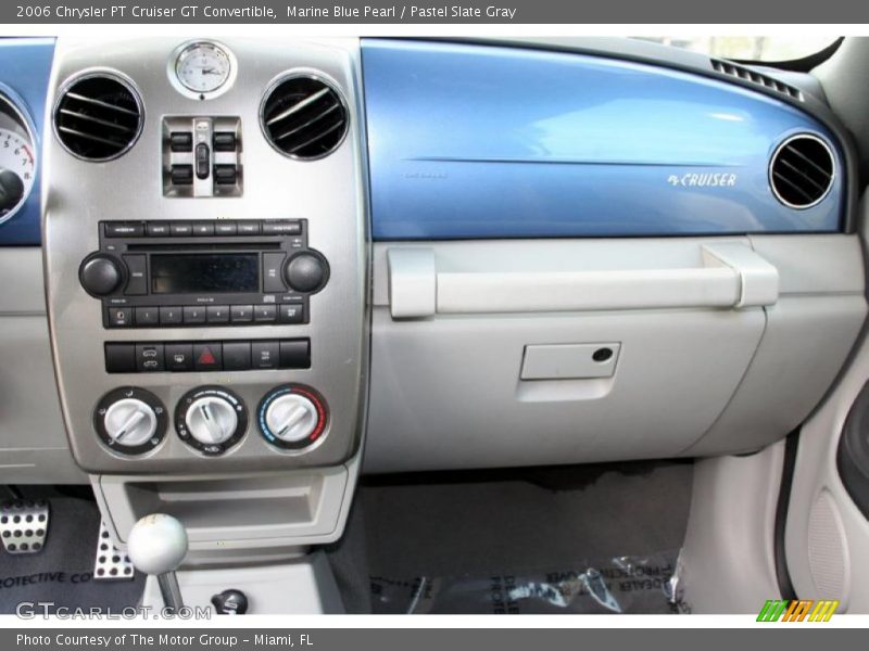 Marine Blue Pearl / Pastel Slate Gray 2006 Chrysler PT Cruiser GT Convertible