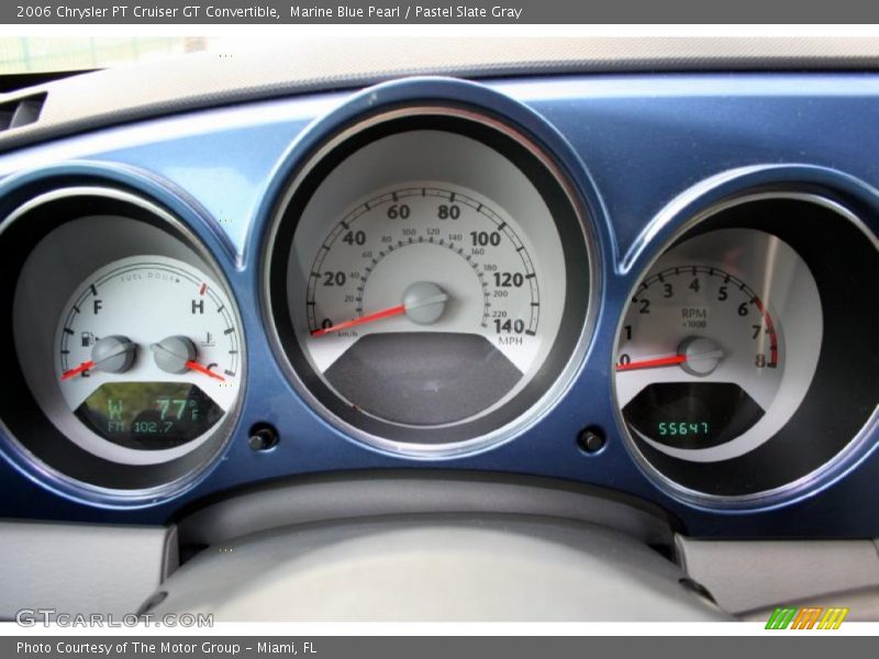  2006 PT Cruiser GT Convertible GT Convertible Gauges