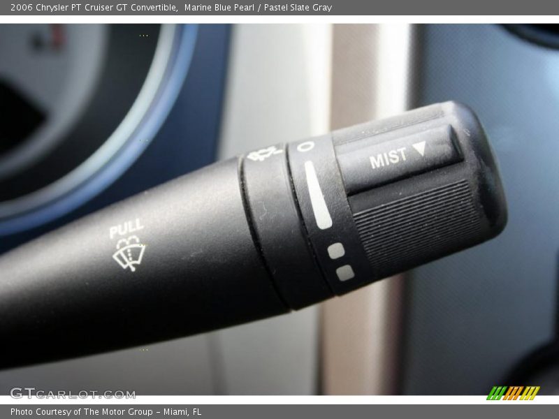 Controls of 2006 PT Cruiser GT Convertible