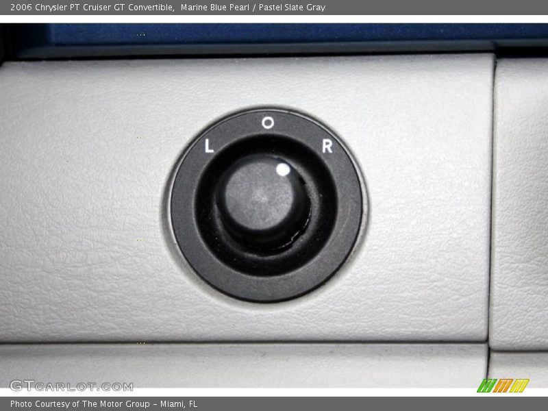 Controls of 2006 PT Cruiser GT Convertible