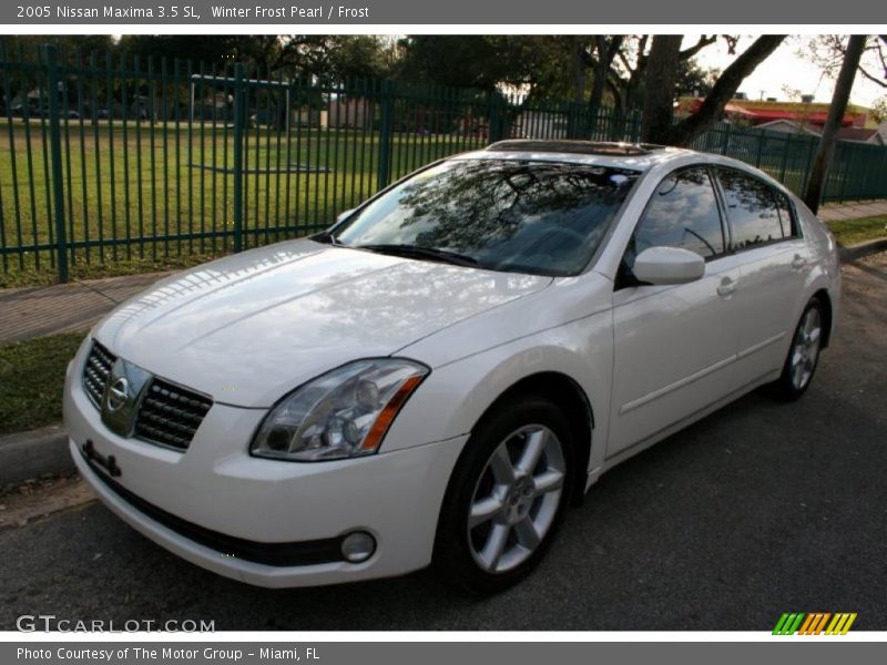 Winter Frost Pearl / Frost 2005 Nissan Maxima 3.5 SL