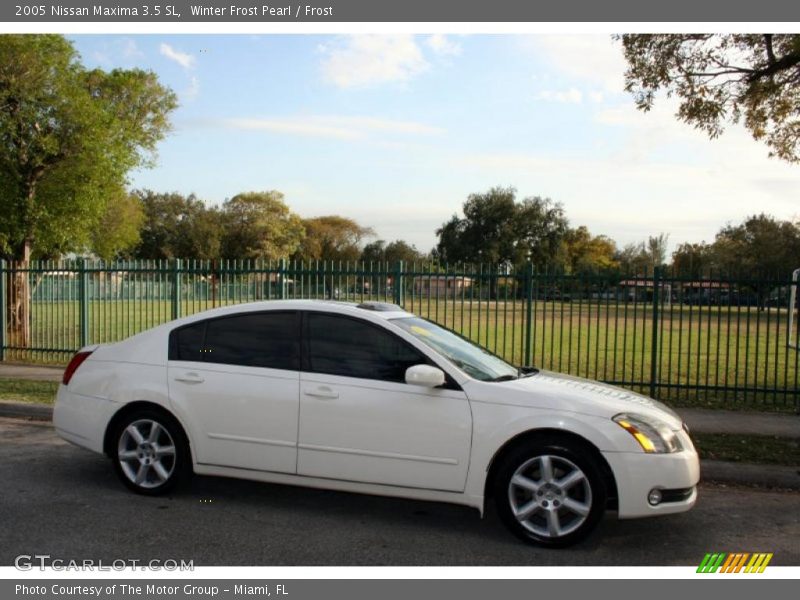 Winter Frost Pearl / Frost 2005 Nissan Maxima 3.5 SL