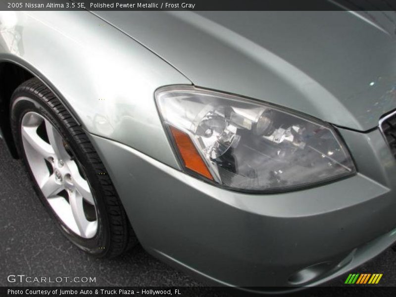 Polished Pewter Metallic / Frost Gray 2005 Nissan Altima 3.5 SE