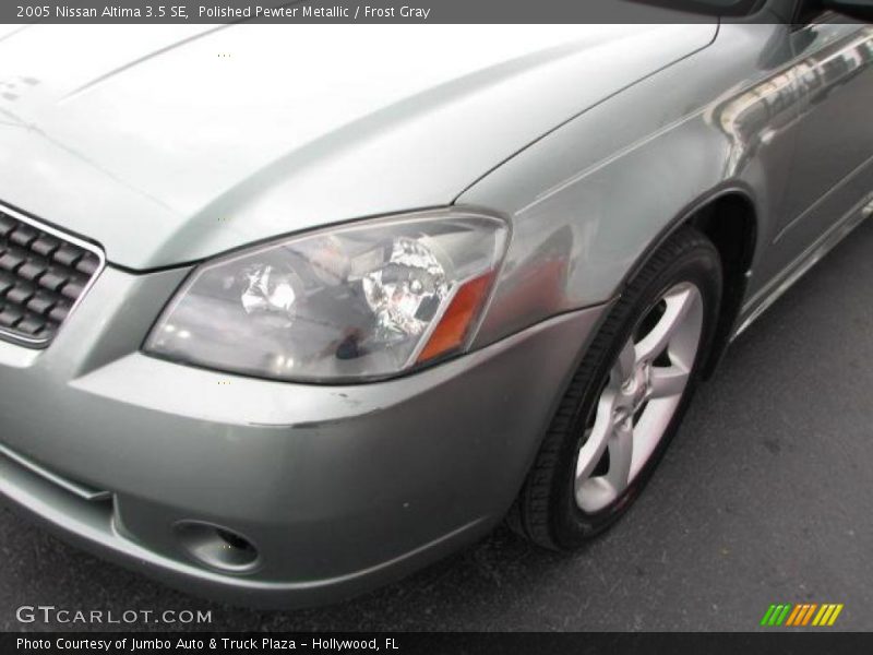 Polished Pewter Metallic / Frost Gray 2005 Nissan Altima 3.5 SE