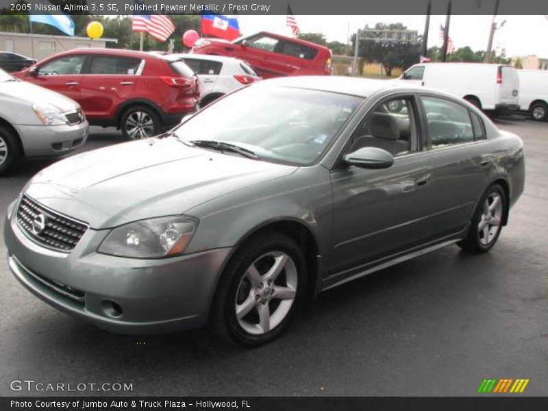 Polished Pewter Metallic / Frost Gray 2005 Nissan Altima 3.5 SE