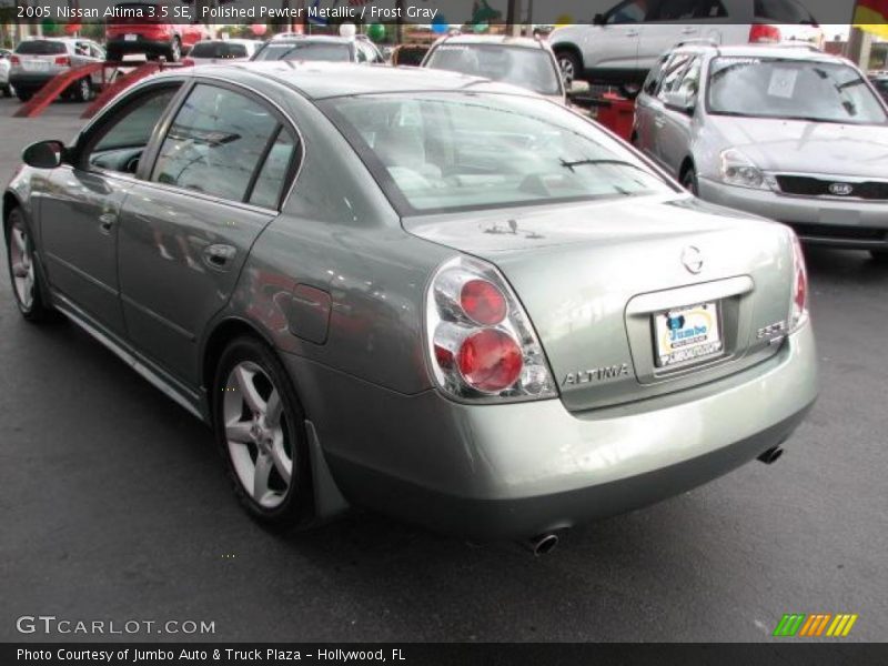 Polished Pewter Metallic / Frost Gray 2005 Nissan Altima 3.5 SE