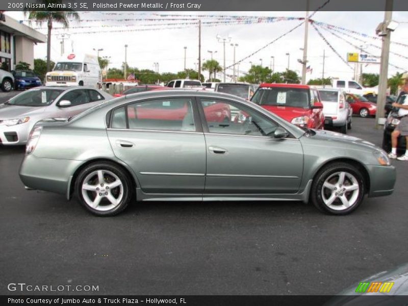 Polished Pewter Metallic / Frost Gray 2005 Nissan Altima 3.5 SE
