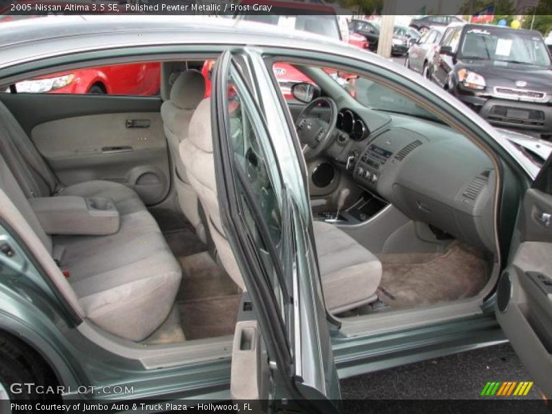 Polished Pewter Metallic / Frost Gray 2005 Nissan Altima 3.5 SE