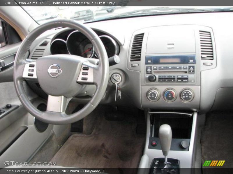 Polished Pewter Metallic / Frost Gray 2005 Nissan Altima 3.5 SE