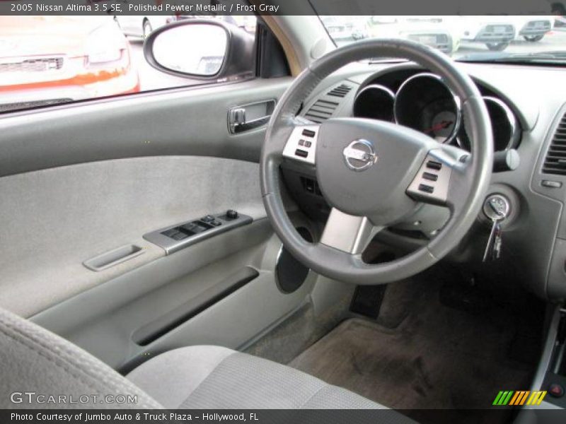 Polished Pewter Metallic / Frost Gray 2005 Nissan Altima 3.5 SE