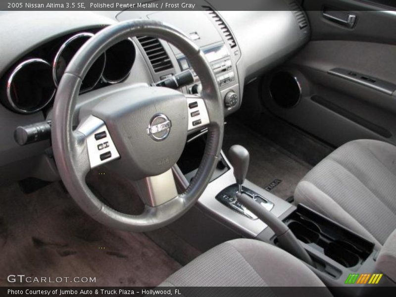Polished Pewter Metallic / Frost Gray 2005 Nissan Altima 3.5 SE