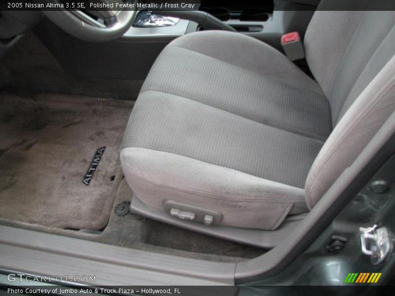 Polished Pewter Metallic / Frost Gray 2005 Nissan Altima 3.5 SE