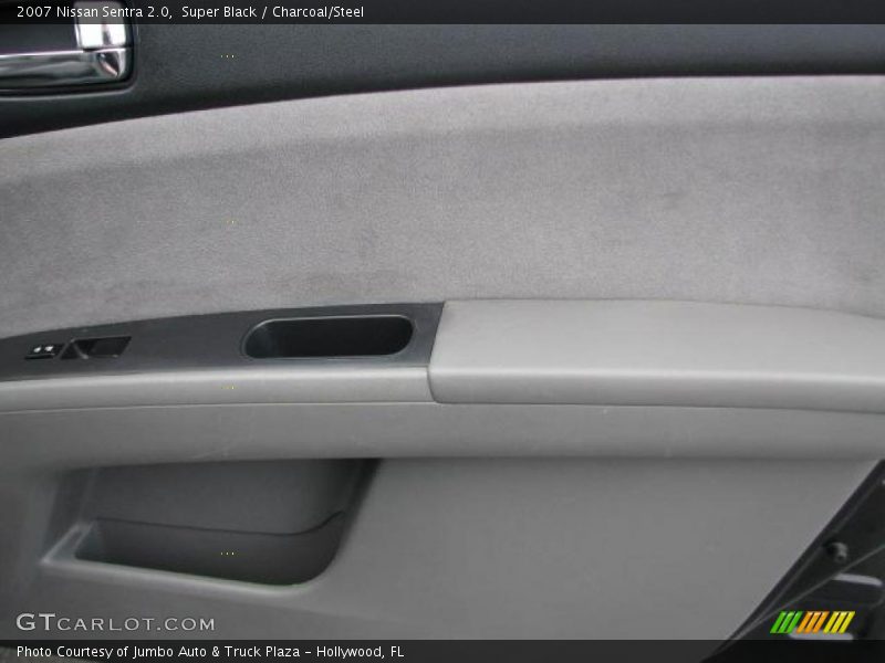 Super Black / Charcoal/Steel 2007 Nissan Sentra 2.0