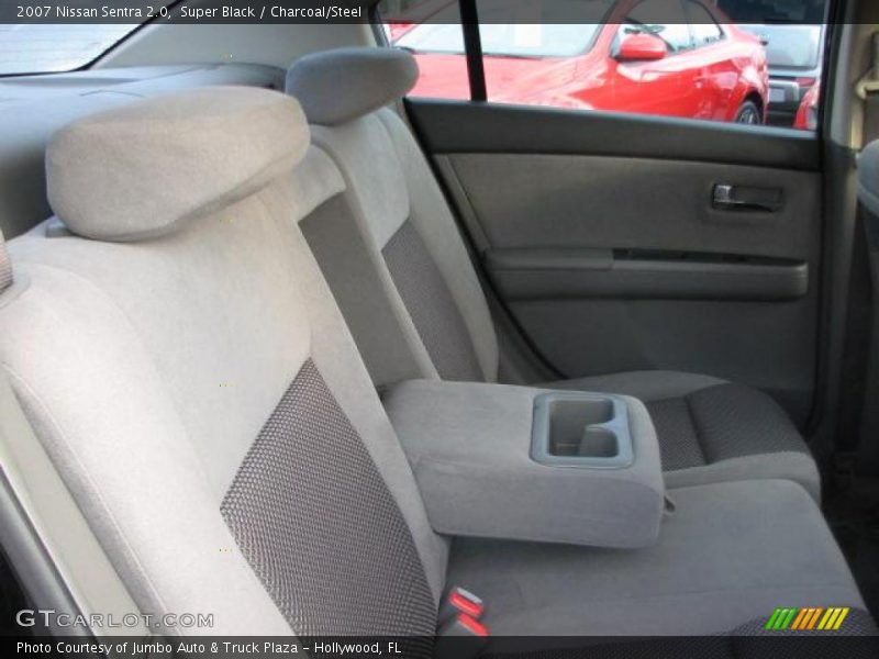 Super Black / Charcoal/Steel 2007 Nissan Sentra 2.0