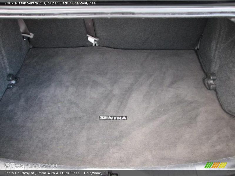 Super Black / Charcoal/Steel 2007 Nissan Sentra 2.0