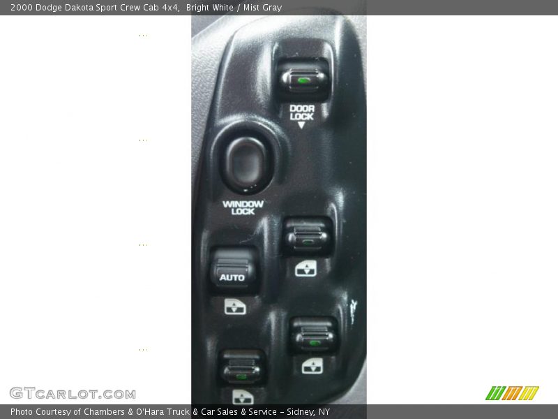 Bright White / Mist Gray 2000 Dodge Dakota Sport Crew Cab 4x4