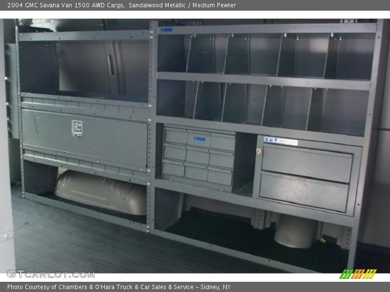 Sandalwood Metallic / Medium Pewter 2004 GMC Savana Van 1500 AWD Cargo