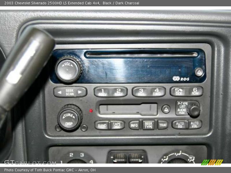 Controls of 2003 Silverado 2500HD LS Extended Cab 4x4