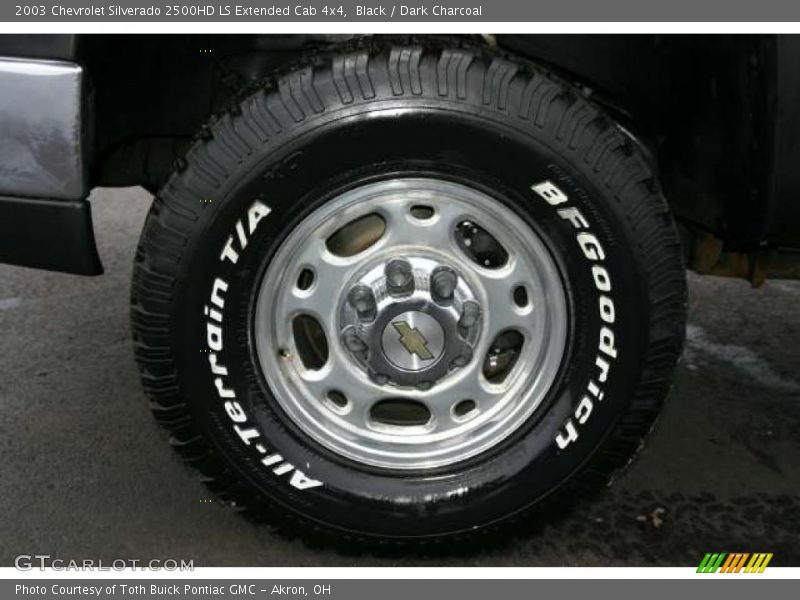  2003 Silverado 2500HD LS Extended Cab 4x4 Wheel