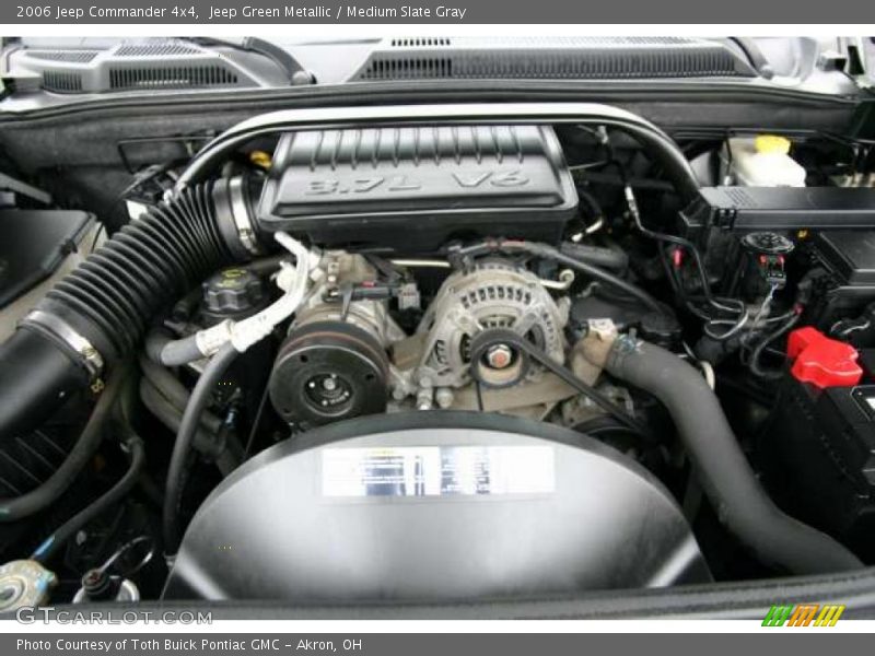 Jeep Green Metallic / Medium Slate Gray 2006 Jeep Commander 4x4