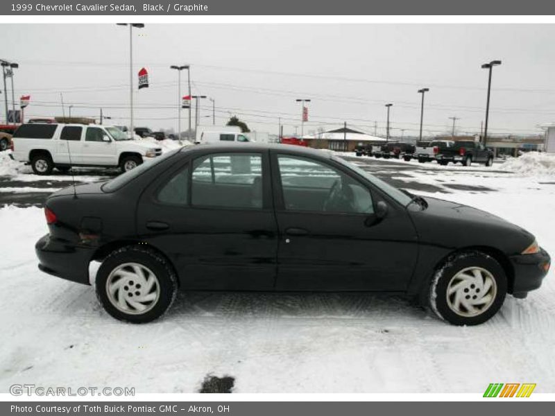 Black / Graphite 1999 Chevrolet Cavalier Sedan