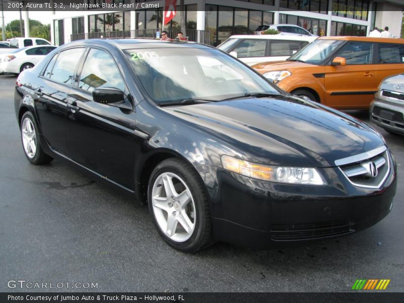 Nighthawk Black Pearl / Camel 2005 Acura TL 3.2